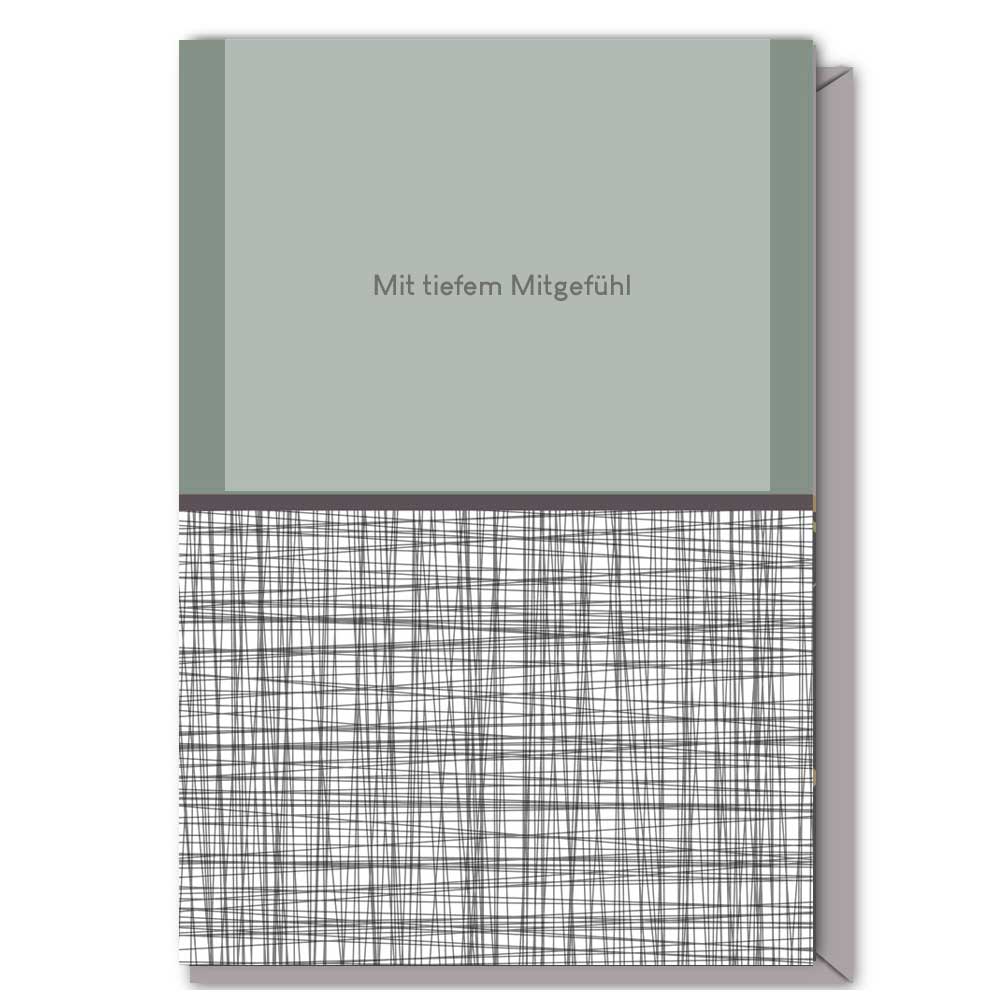 Fritzante – Engroshandel Hverdagshilsen kort – Sørgekort Med Dybfølt Medfølelse0