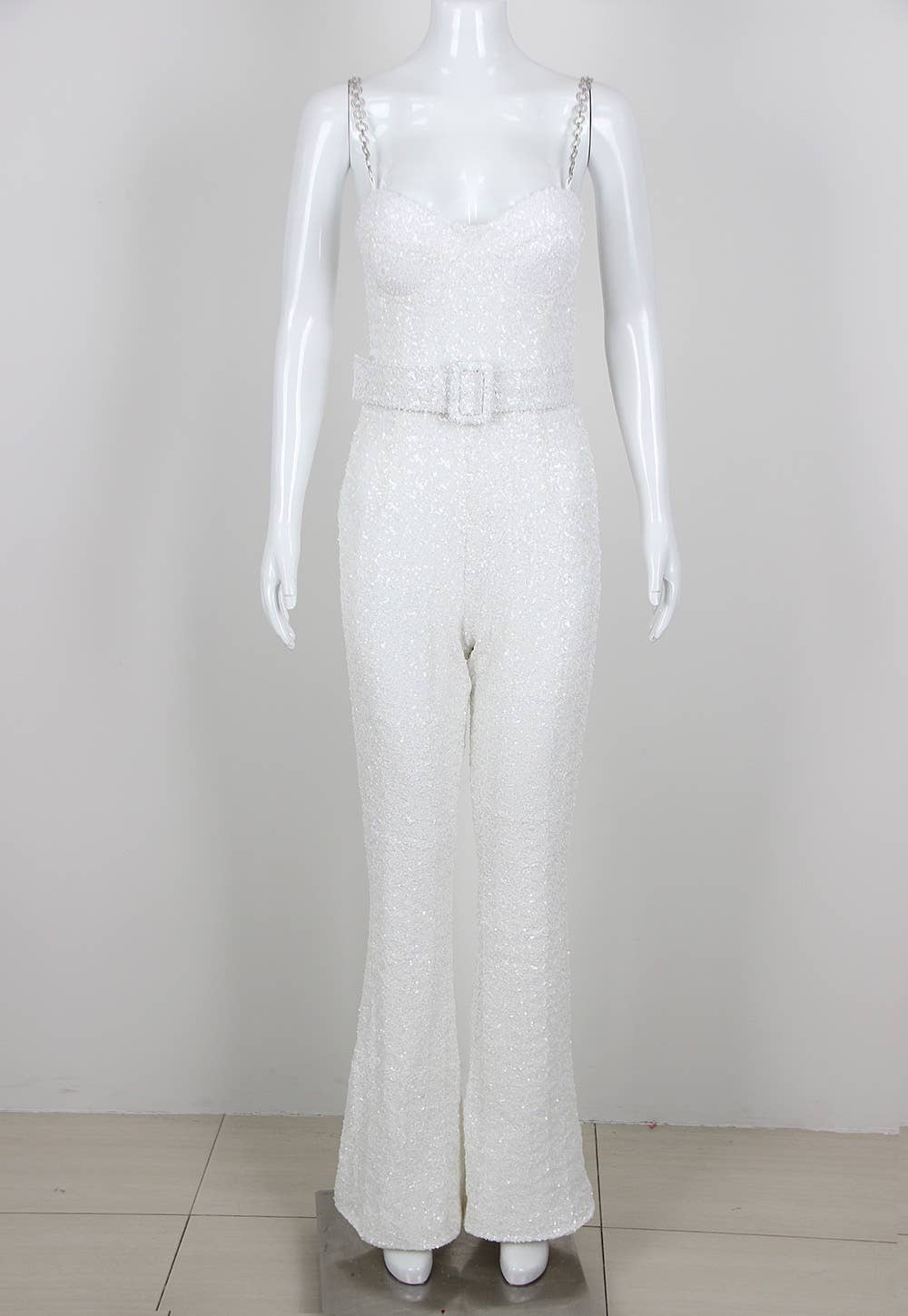 Guld JP012 Elegant jumpsuit med pailletter for engroshandel på Faire12