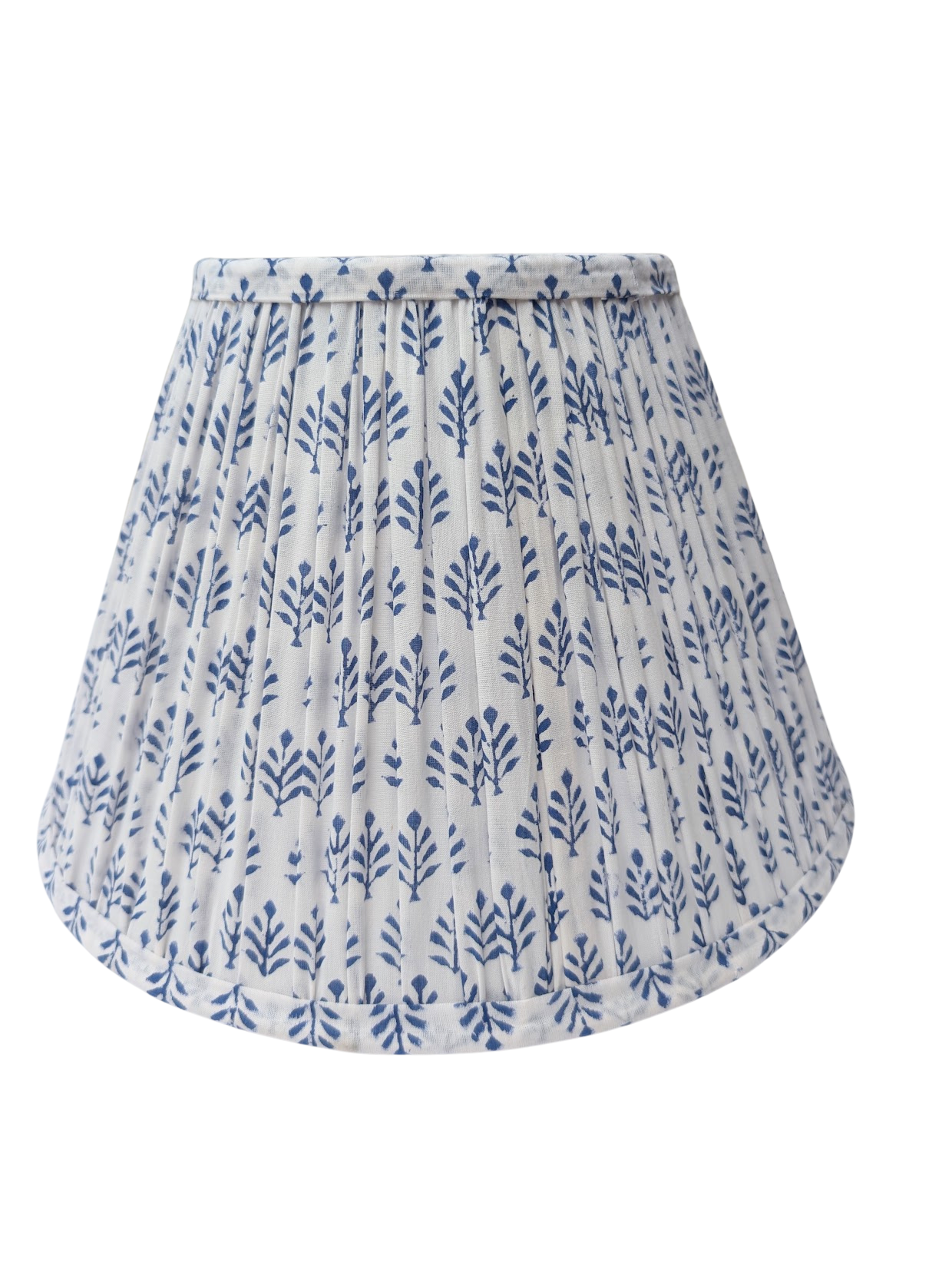 LNH EDIT - Vendita all'ingrosso Paralumi - Paralume pieghettato Sofia Blue Empire in 3 dimensioni3