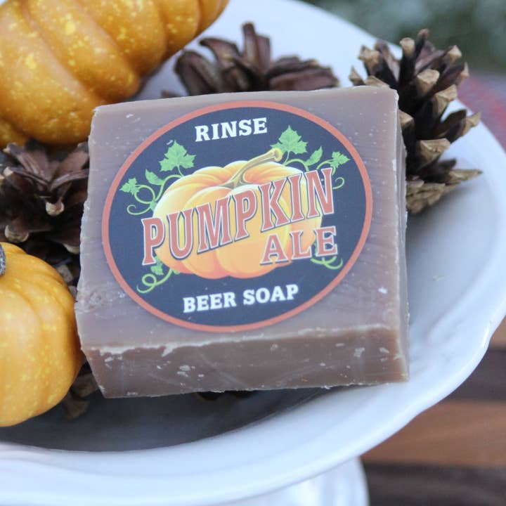 Rinse Bath Body Inc - Wholesale Bar Soap - Beer Soap - Pumpkin Ale | Men's Bar Soap2
