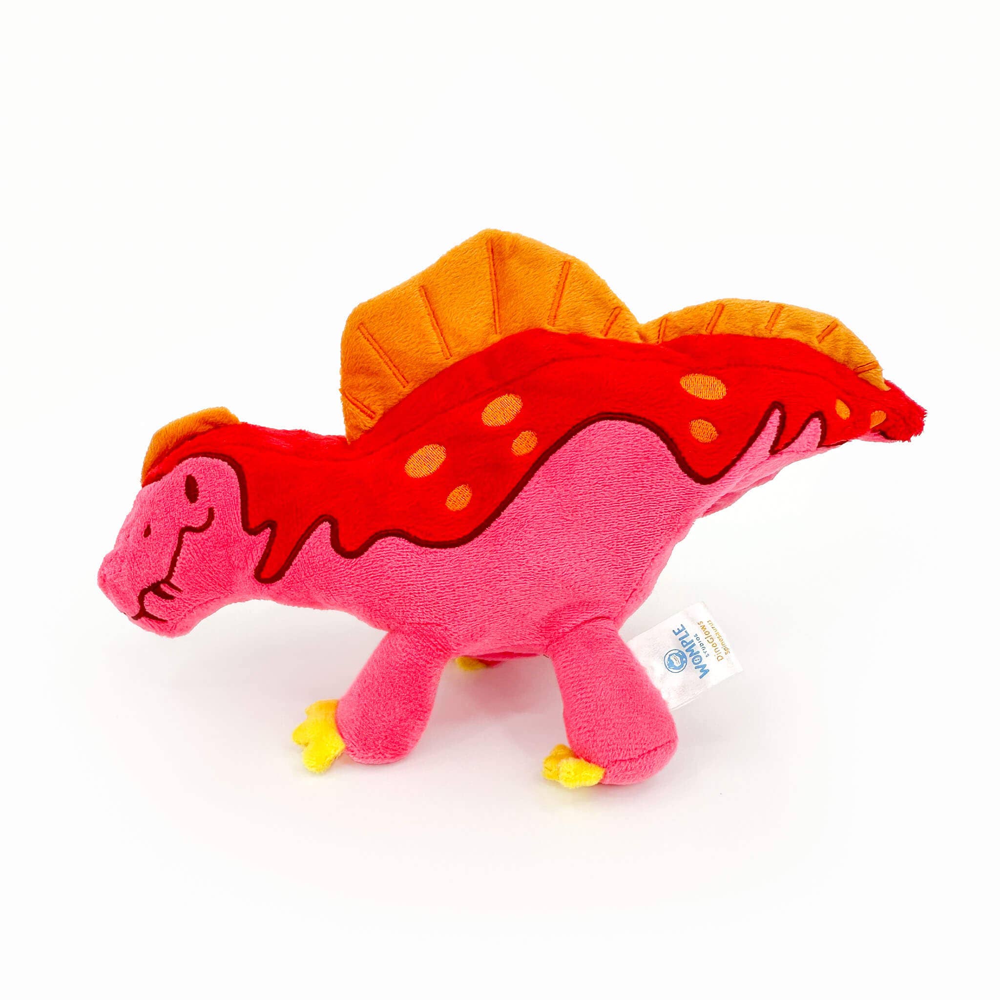 Womple Studios - Wholesale Stuffed/Plush Toy - Kids & Baby - DinoGlows Spinosaurus Reversible Fossil Plush Dinosaur5
