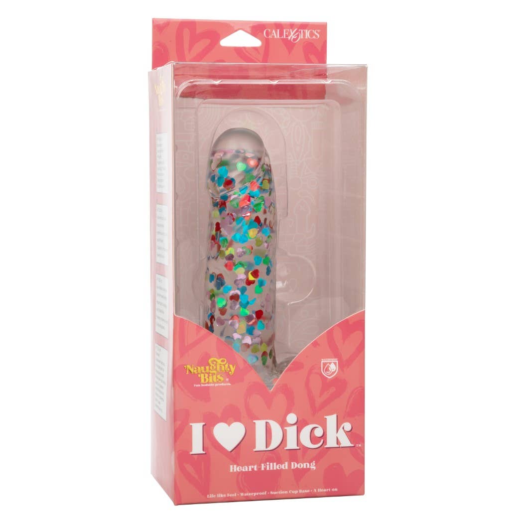 CalExotics - Wholesale Sex Toy - Naughty Bits® I Love Dick™ Heart-filled Dong1