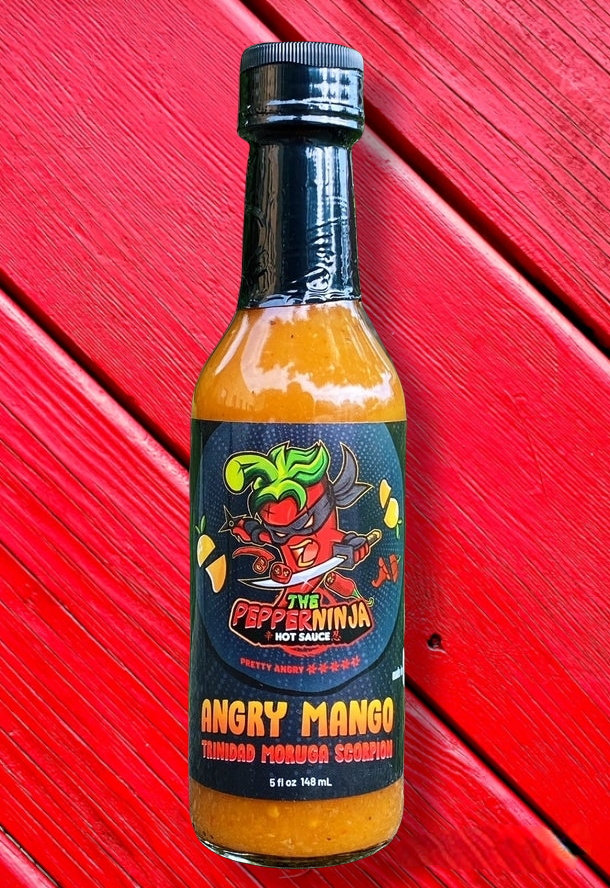 The Pepper Ninja Hot Sauce - Wholesale Hot Sauce - Angry Mango Scorpion1