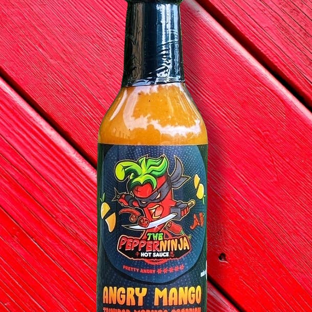 The Pepper Ninja Hot Sauce – Großhandel Scharfe Soße – Wütender Mango-Skorpion1