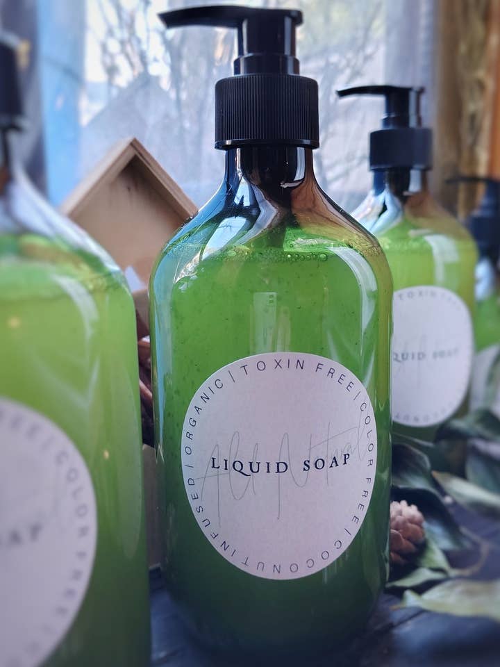 Liquid Soap - Soothing Moisture for wholesale by Cold Creek Natural Farm