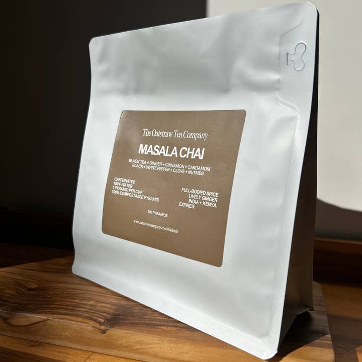 Masala Chai for wholesale by Oatstraw Tea Company