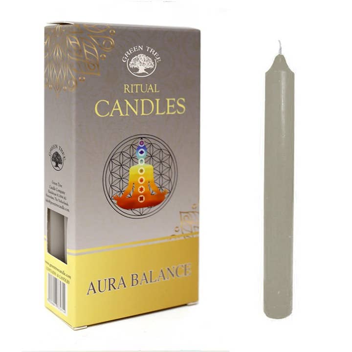 2 packs of 10 Ritual Candles - Aura Balance for wholesale by Ethike.eu
