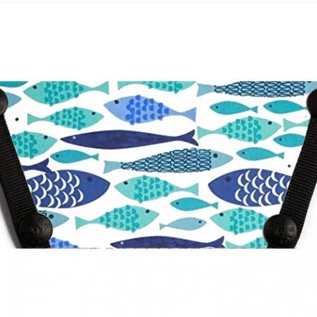 Blå fisk udskiftelige sko top for engroshandel hos Onesole