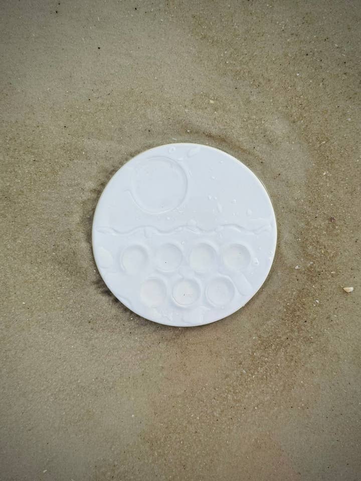 Paint Palette | Coast for wholesale by Wishbone Pottery