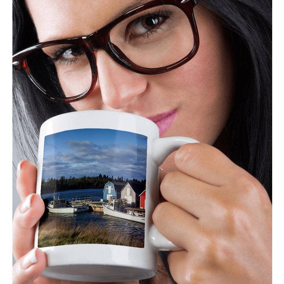3dRose - Wholesale Coffee Mug - 3dRose, Canada, PEI, New London. Small fishing harbor., Mug9