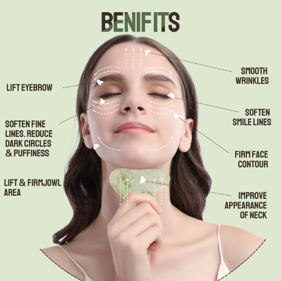 Trio Trading – Engroshandel Gua Sha – Gaveæske Ansigts- og kropsmassage værktøjssæt 100% naturlig kvarts4