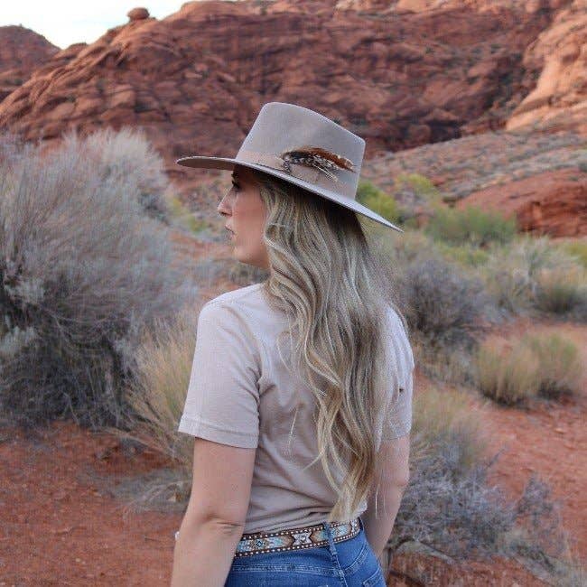 Willow Lane Hat Co. - Vente Accessoire pour chapeau – femme - Bonnet en plumes Accent - Chicklet4