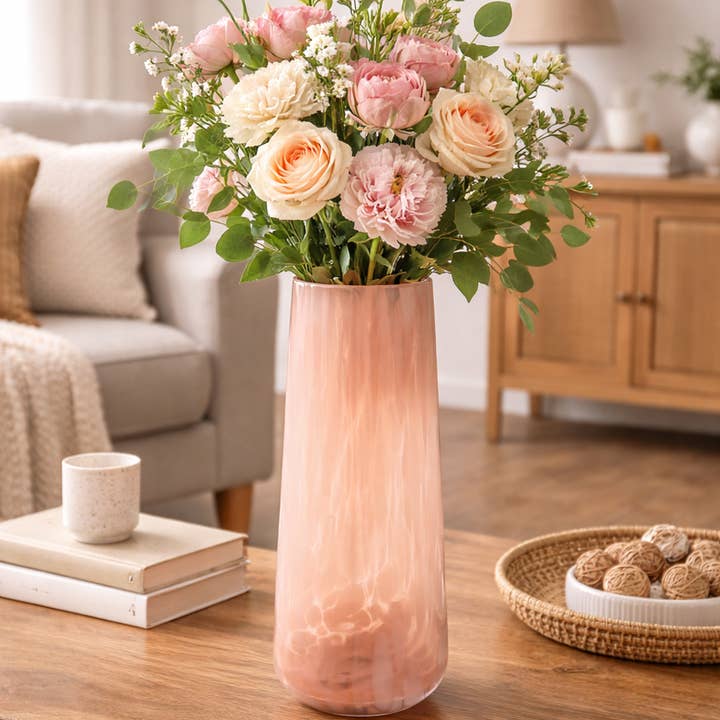 ExpoBazaar - Wholesale Vase - Vase | 12" Long Elegant Glass Vase