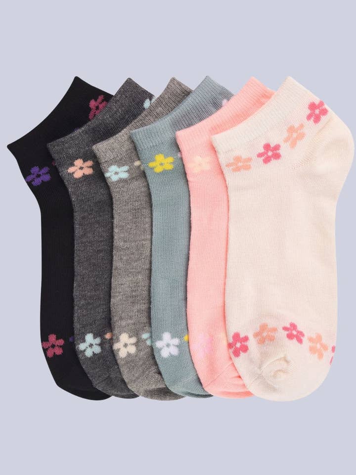 Chaussettes Femme | Mini Fleurs Soleil pour la vente par Amerikan Basics