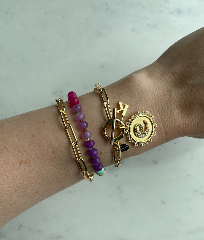 The Sis Kiss - Wholesale Individual Charm/Pendant - Vintage Coin Initial Charm11