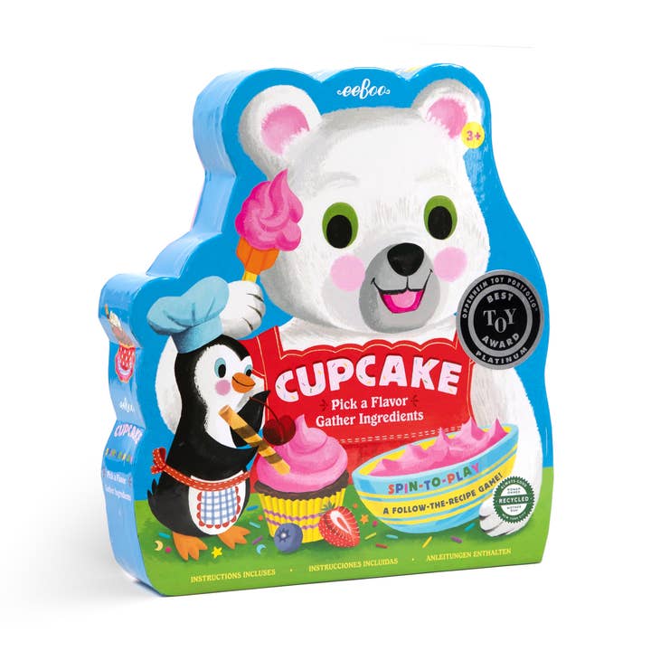 Jeu de spinner en forme de cupcake pour la vente par eeBoo