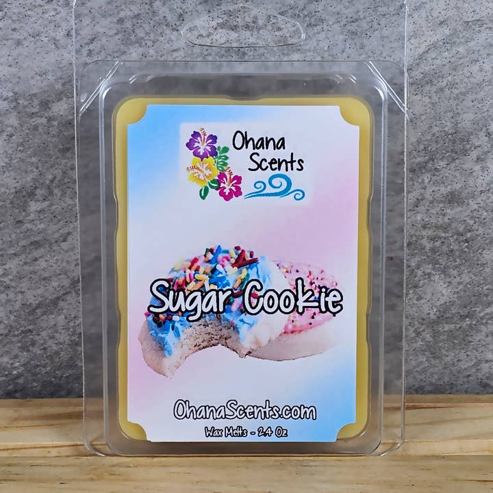 Sugar Cookie Scented Wax Melts for wholesale by Ohana Scents