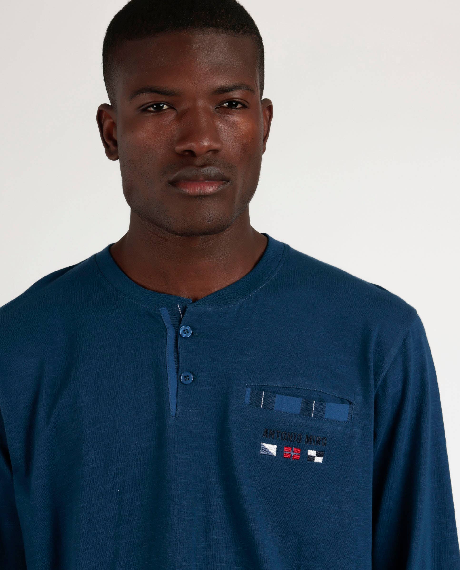 Blue Marine Flags Long Pyjamas for wholesale on Faire3