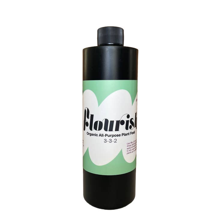 Flourish Organic Plant Food. Store Use Size (NFR) for wholesale by Flourish Plant