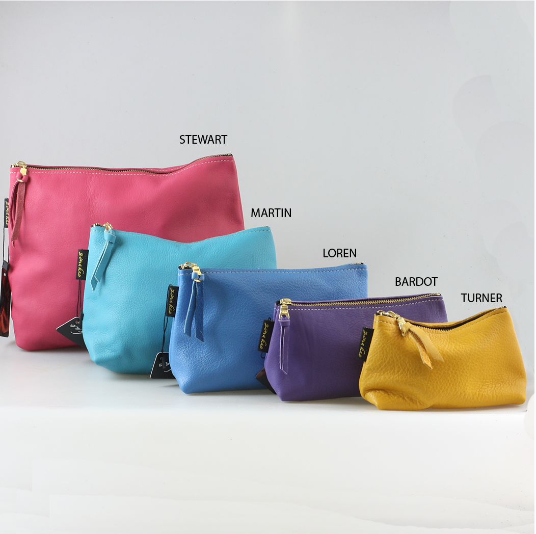 Zina Kao Exclusives - Wholesale Make-up tas/toilettas - De Metallic Make-up Clutch: 3 maten! (Stewart/Martin/Loren)18