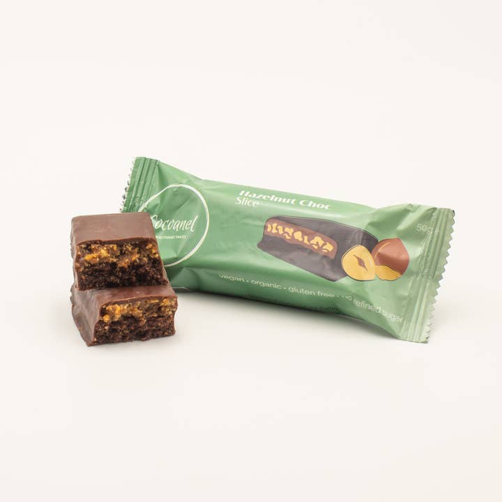 Cocoanel - Wholesale Chocolate Covered Sweets - Hazelnut Choc Slice2