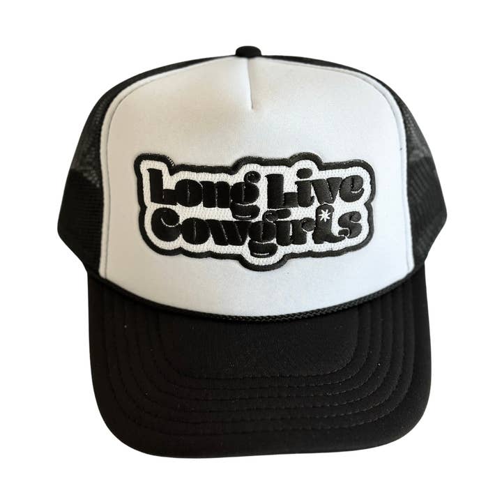 Lang lebe Cowgirls Trucker-Hut für den Großhandel von Local Beach