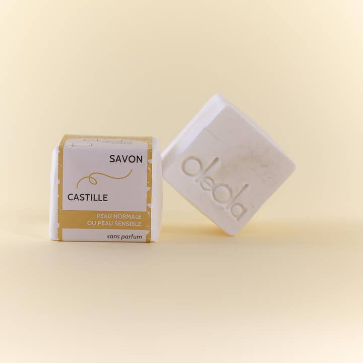 OleOla, le cosméto éthique – wholesale Bar Soap – Castile soap 100% organic olive oil for reactive skin1