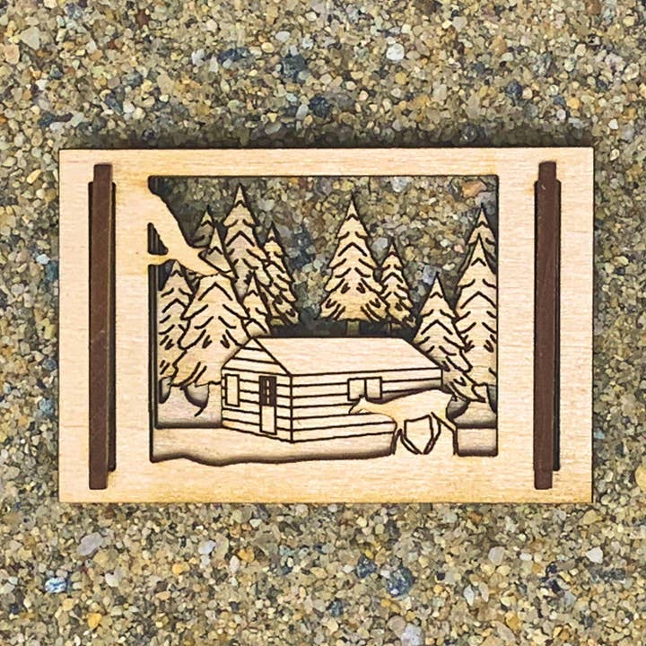 Matchbox Miniature - Log Cabin for wholesale by Ingeneius