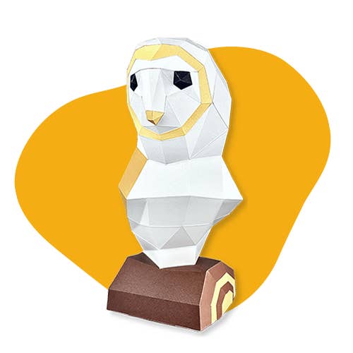 Chouette effraie pour la vente par POLY PAPER CRAFT
