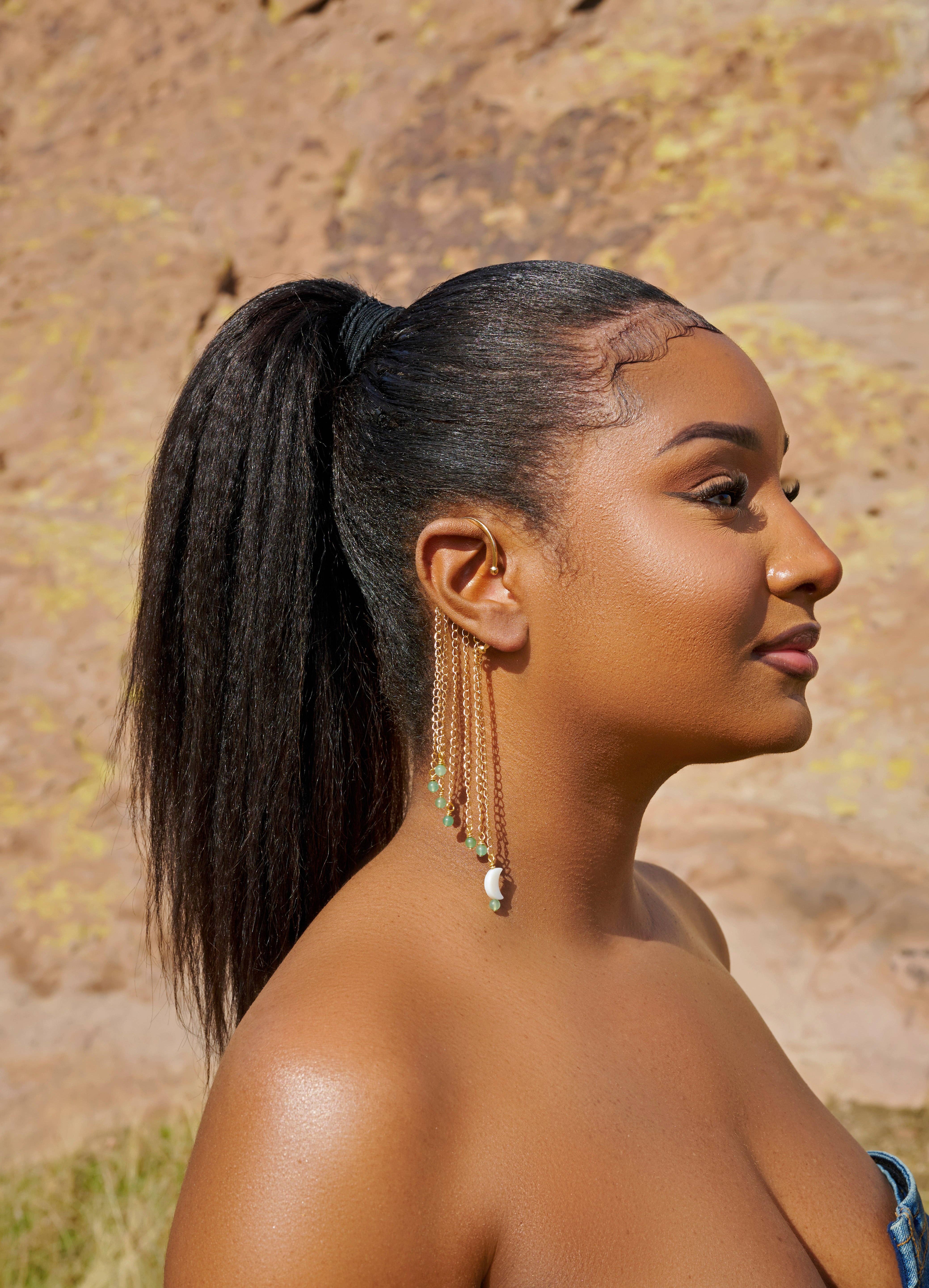 XTRA by Stacey - Wholesale Cuff/Wrap Earrings - The Ravynne Ear Wrap1