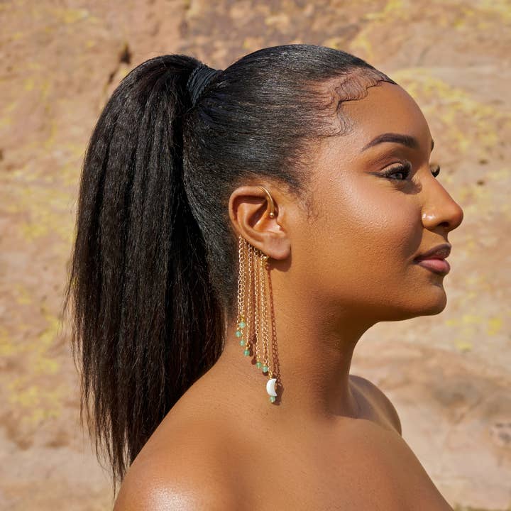 XTRA by Stacey - Wholesale Cuff/Wrap Earrings - The Ravynne Ear Wrap1