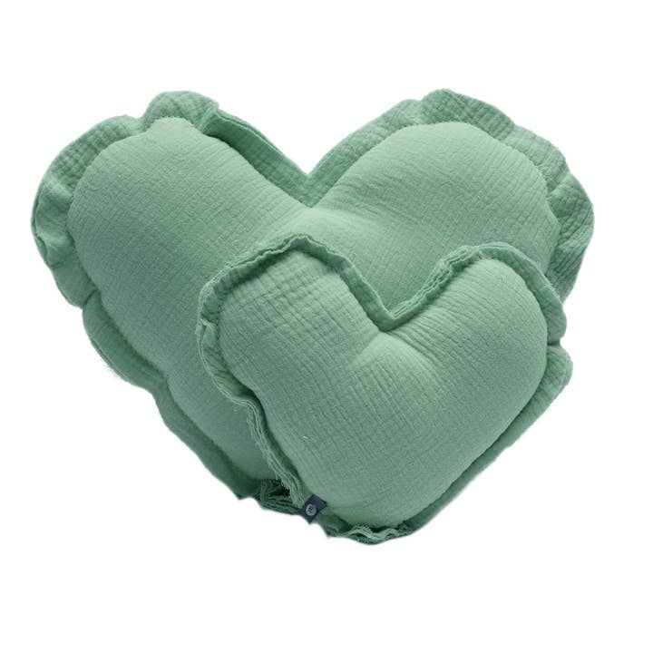 von Herzen – Großhandel Kissen – Kinder & Baby – MUSSELIN KISSEN "HERZ"7