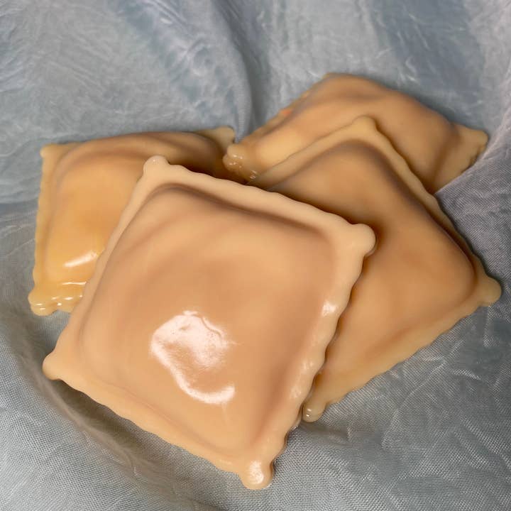 Silicone Ravioli Stress Ball - Natural Color, 00-20 for wholesale by Something Squishy Toys