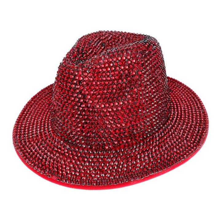SP Sophia Collection - Wholesale Fedora - Women's - Rhinestone Embellished Fedora Hat1