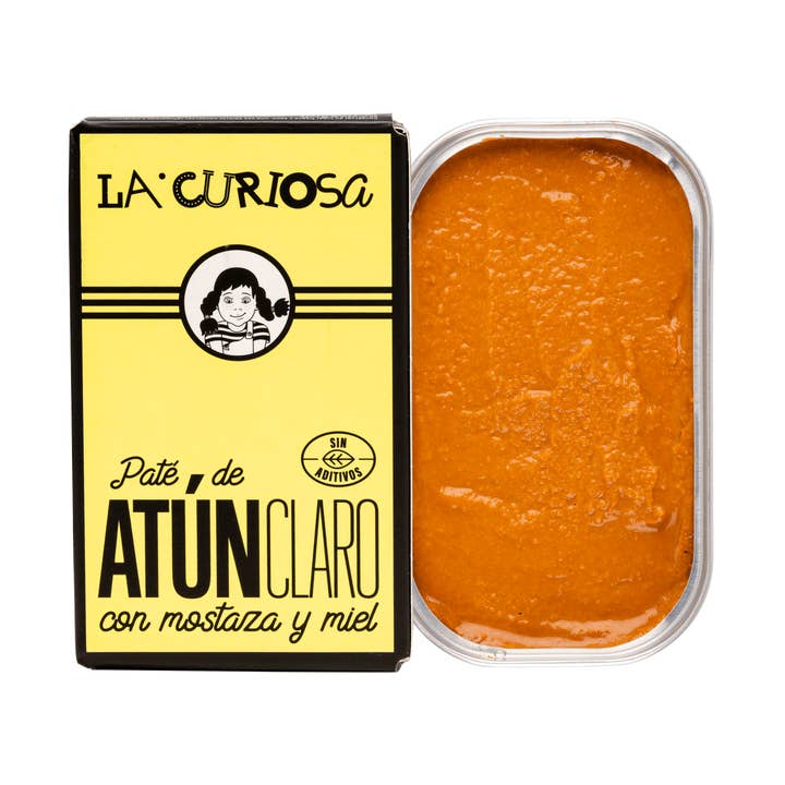 LIGHT TUNA PÂTÉ WITH MUSTARD AND HONEY for wholesale by La Curiosa