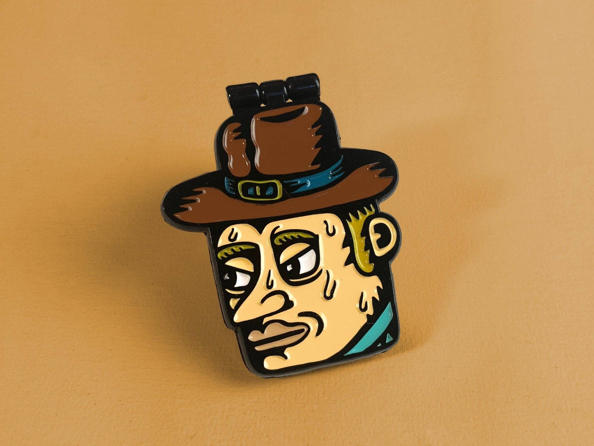 Killer Acid - Wholesale Lapel Pin/Button - Cowboy Robot Enamel Pin1