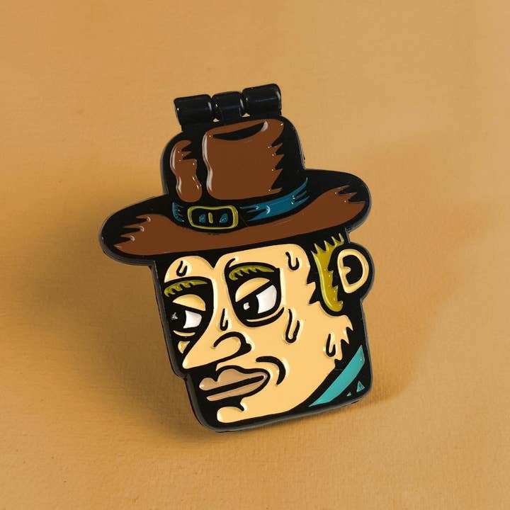 Killer Acid - Wholesale Lapel Pin/Button - Cowboy Robot Enamel Pin1