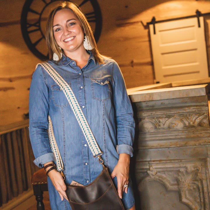 Oak River Company - Wholesale Crossbody Bag - Women's - Music Row: Chocolate