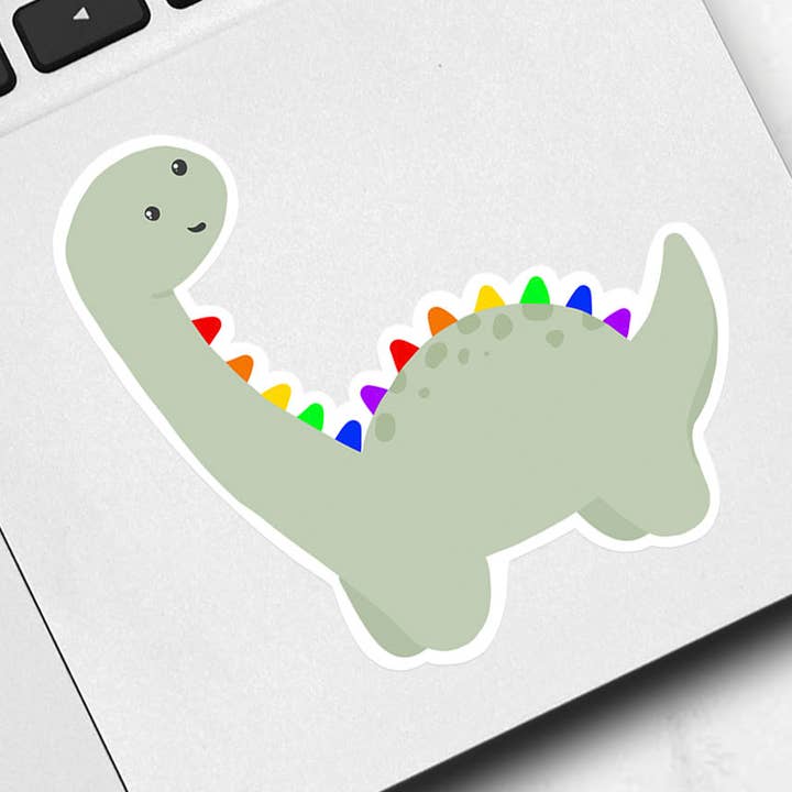 Dino Pride vattentät klistermärke för wholesale av The Anxious Peach