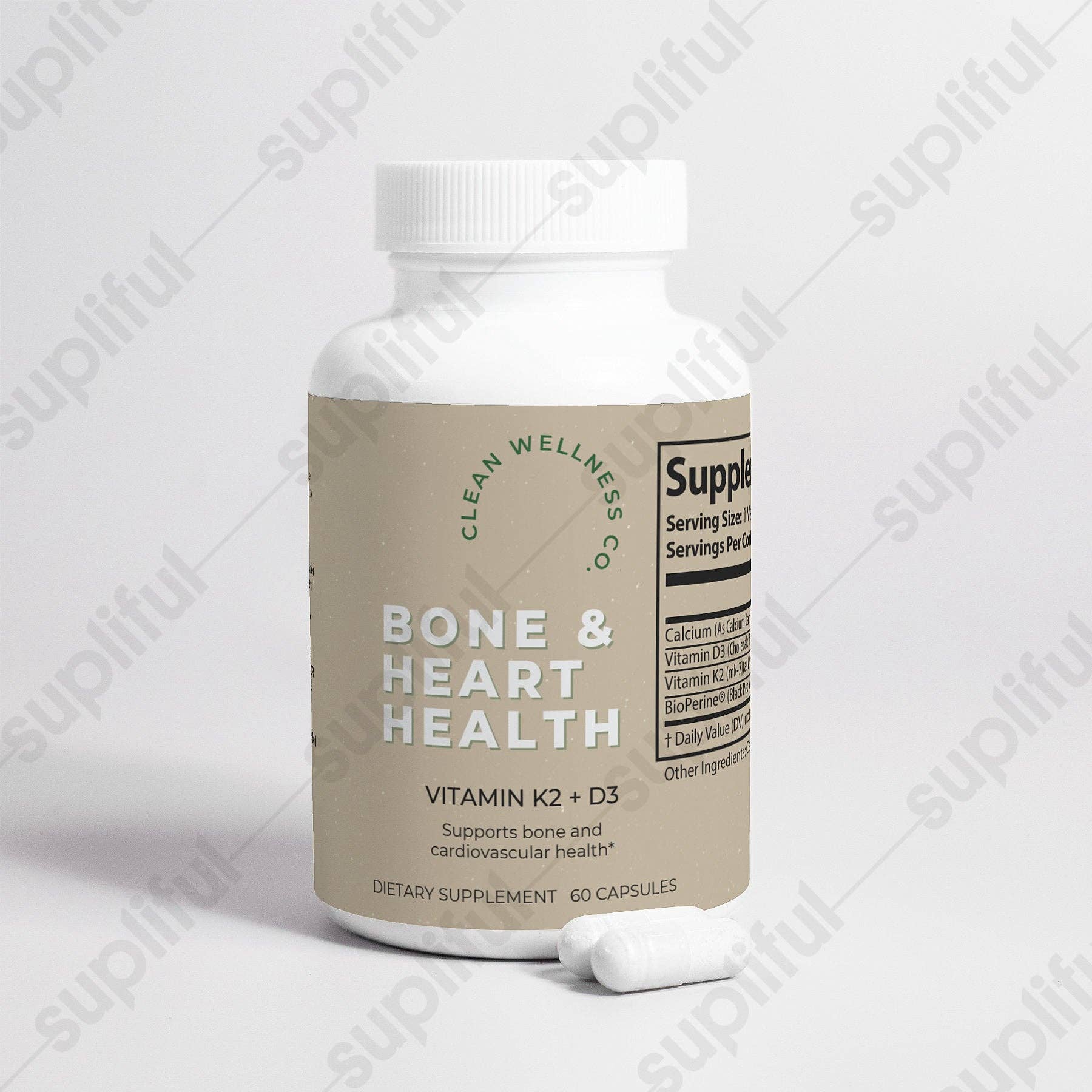 Clean Wellness Co - Wholesale Oral supplement/vitamin - Bone & Heart Support4