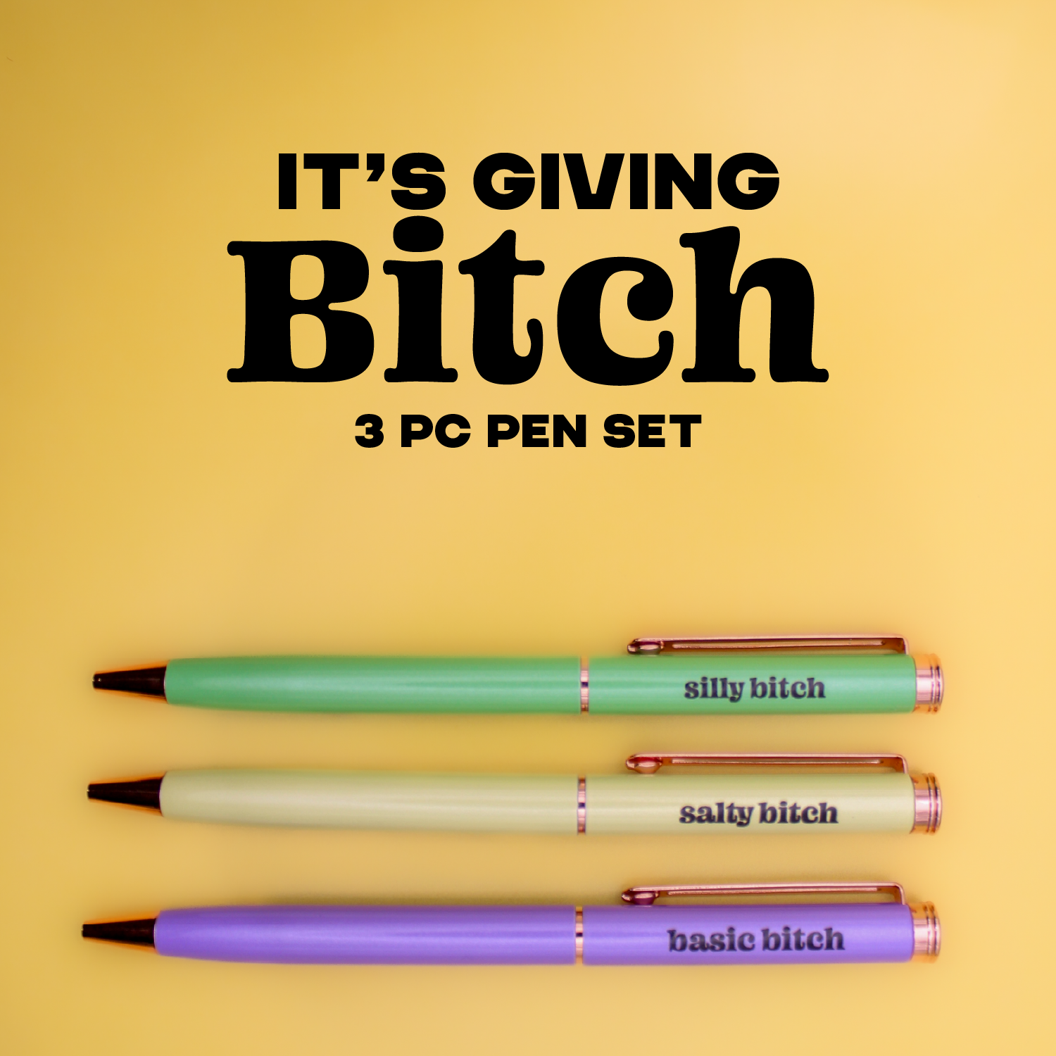 That’s So Andrew - Wholesale Pen - Types of Bitchy Pen Set1