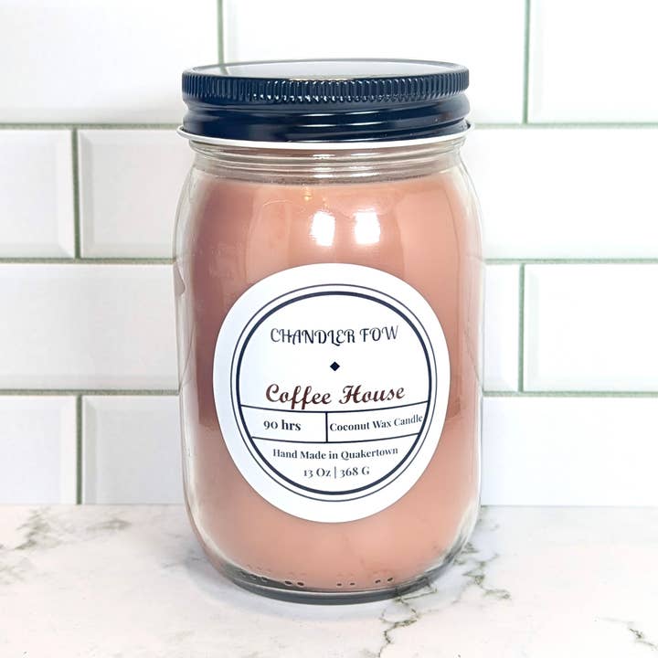 Chandler Fow - Wholesale Jar/Filled Candle - Coffee House 13 Oz Candle0