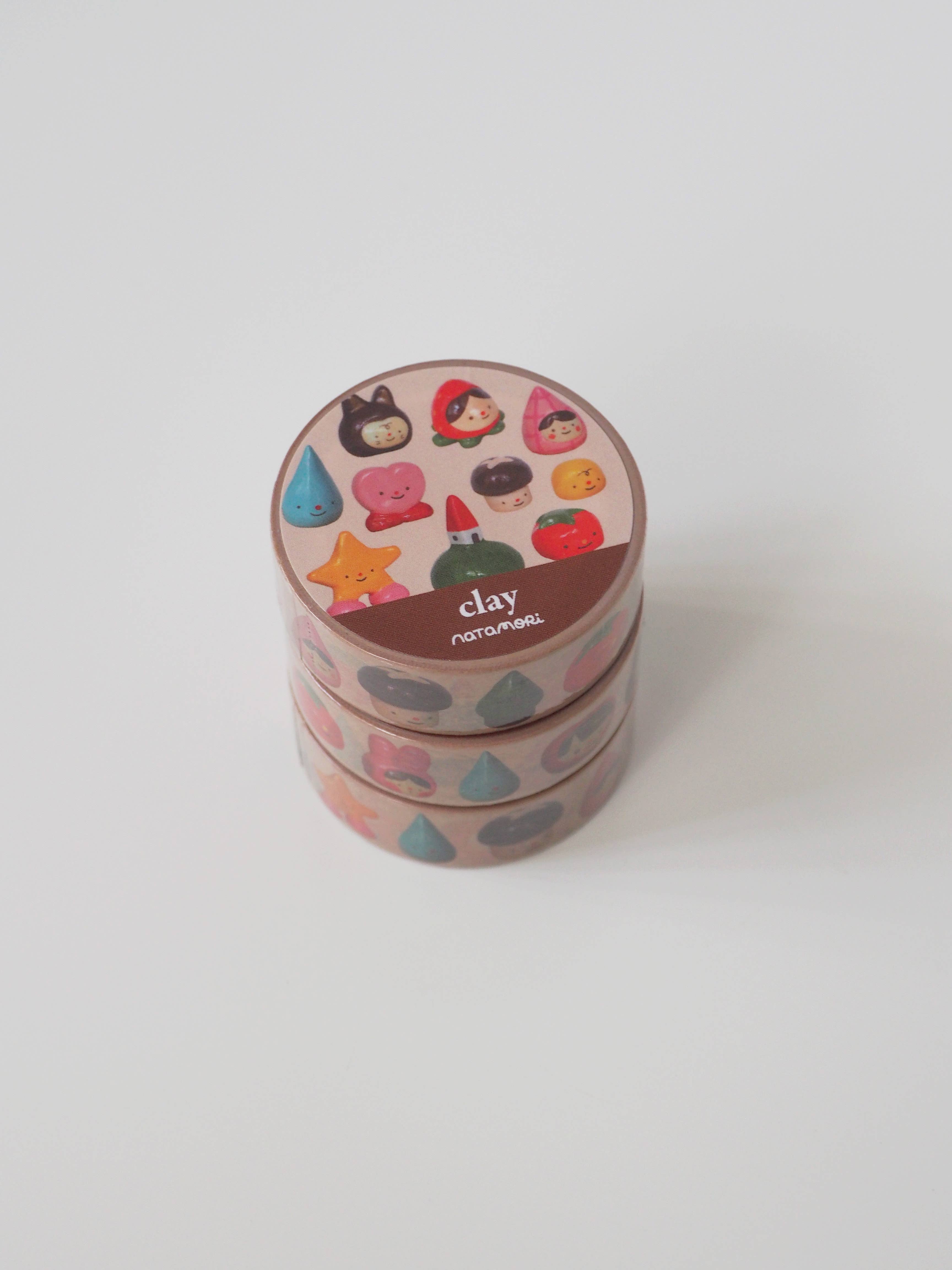 natamori – wholesale Washi tape – Clay — Washi Tape2