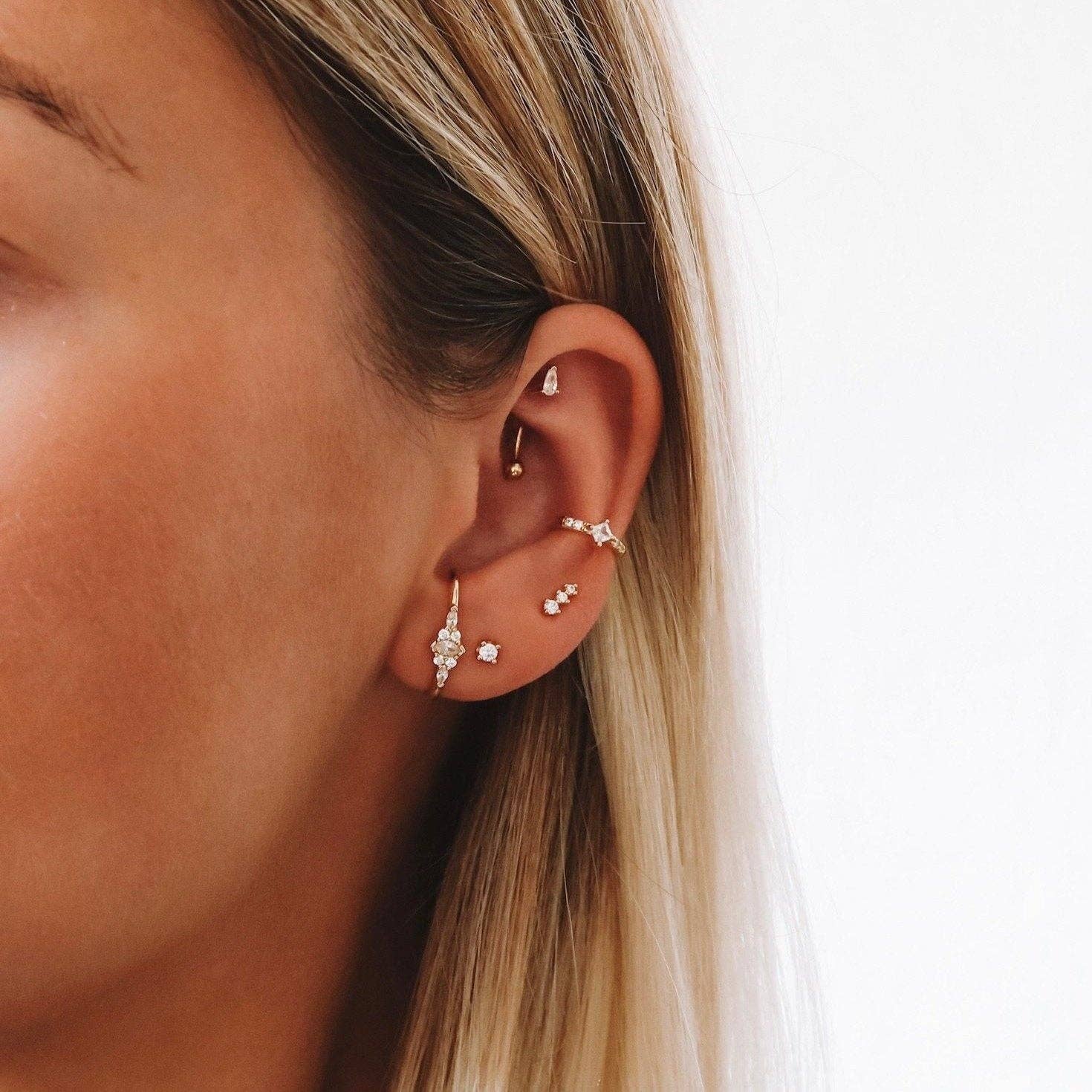 Nébuleuse Bijoux – wholesale Enkelt örhänge – Eva, den klassiska och oumbärliga lilla örhängen ♡1