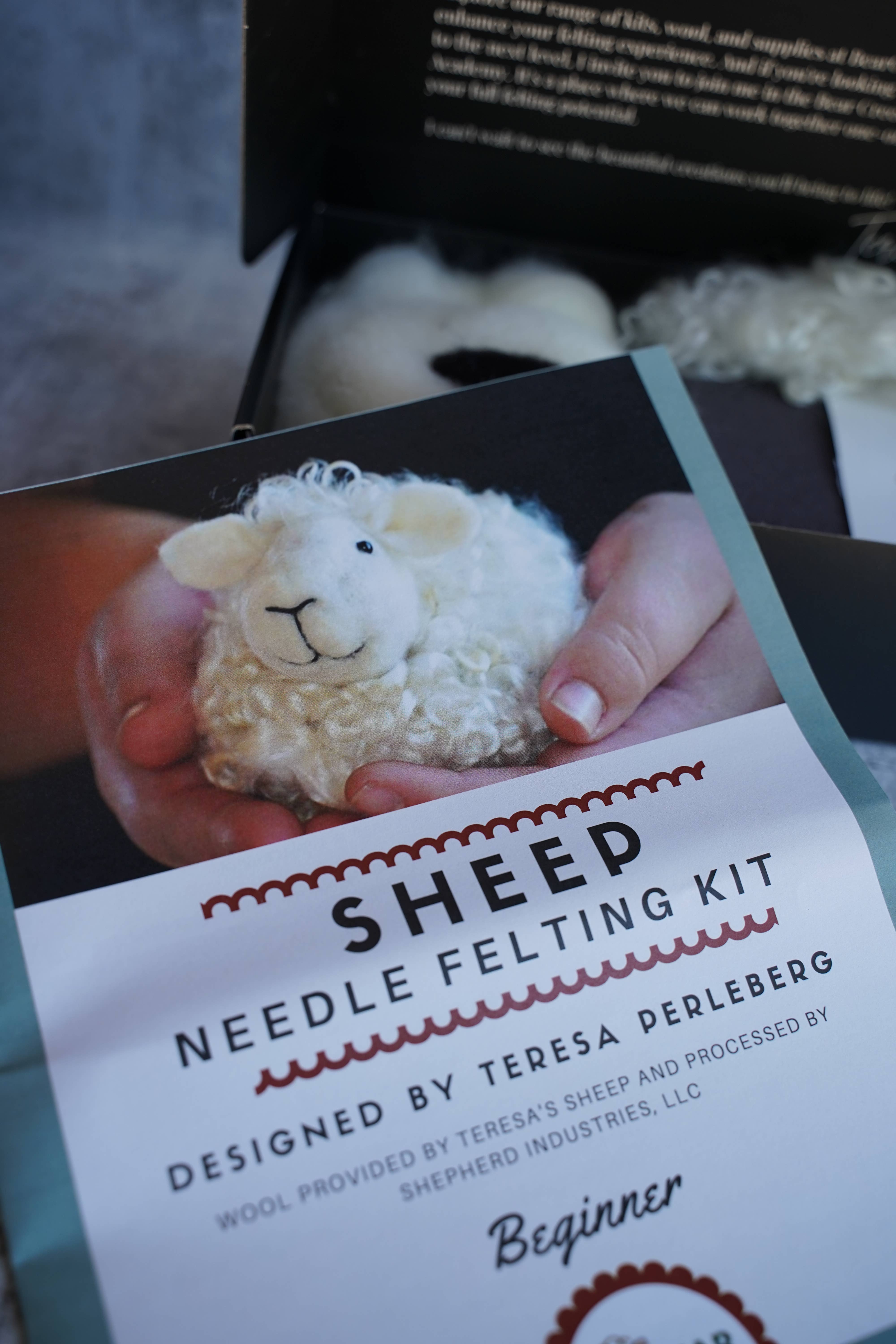 Bear Creek Felting - Wholesale DIY Craft Kit - Sheep Needle Felting Kit13