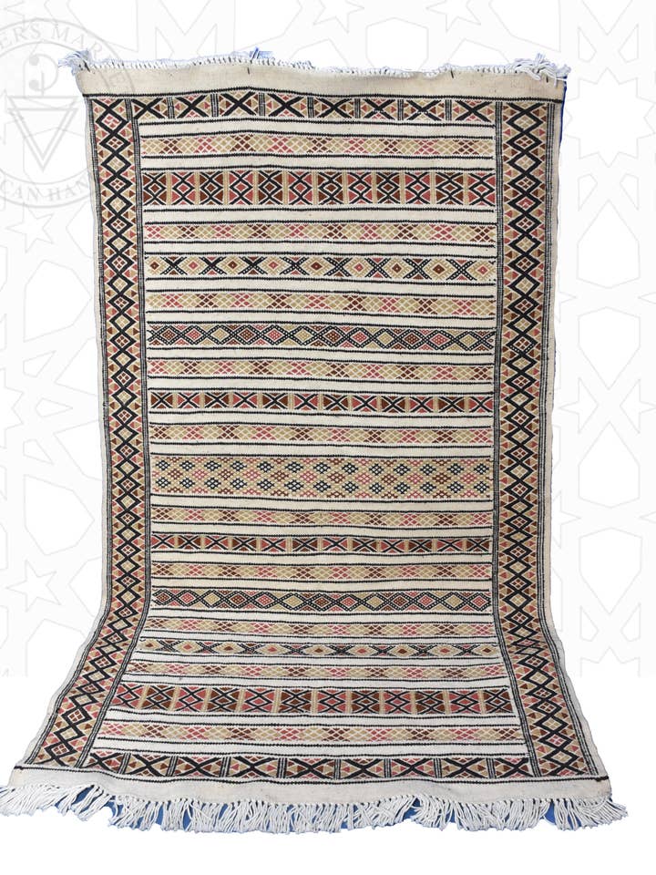 Tapete marroquino flatweave kilim por atacado de Berbers Market