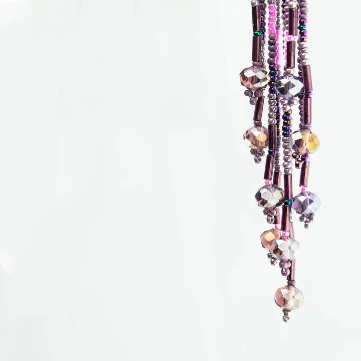 Lumily - Vente Objets de décoration - Grande ornement de perles de graine de colibri - Guatemala20