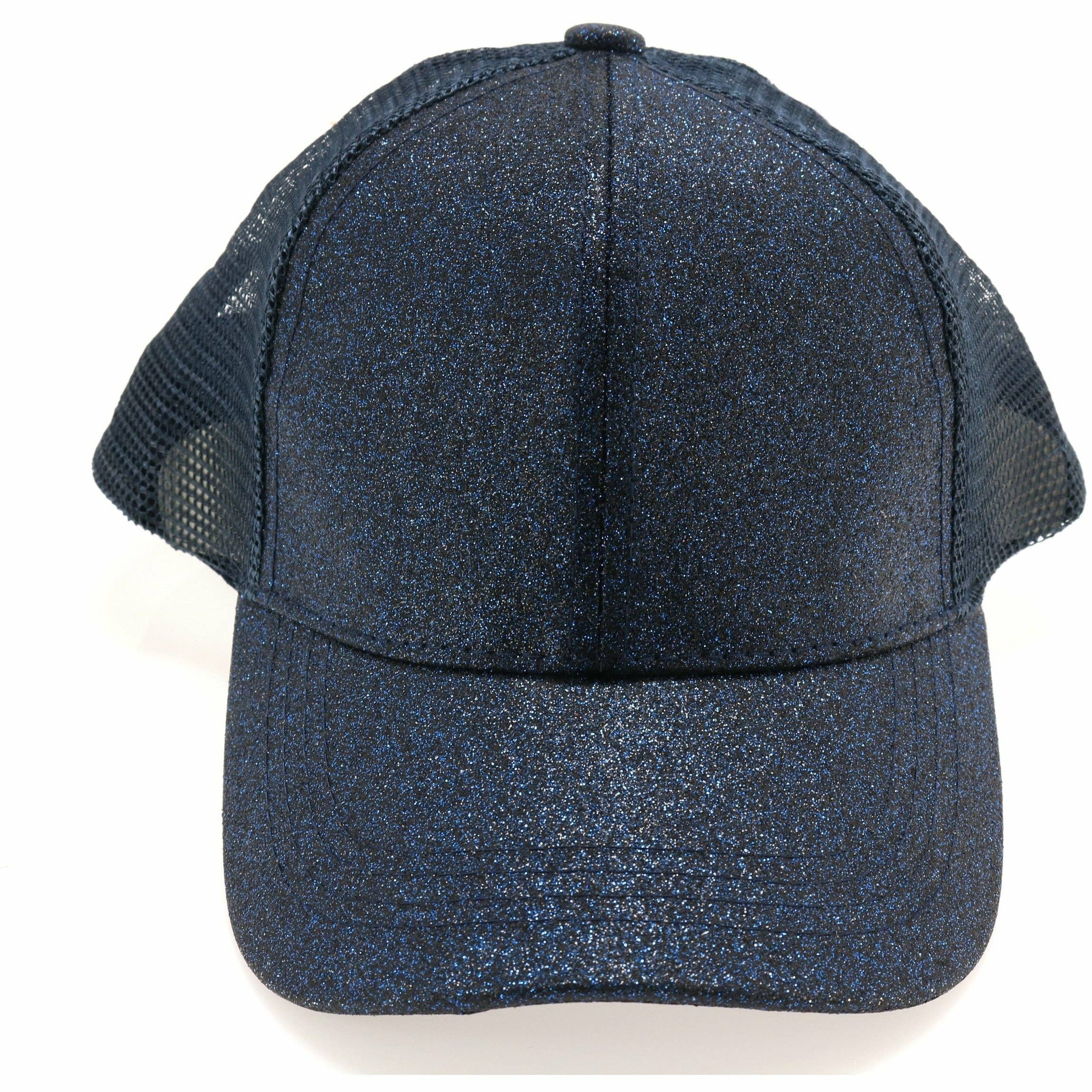 C.C Beanie - Vendita all'ingrosso Cappellino da baseball - Bambini - Berretto da baseball CC a coda di cavallo glitterata per bambini0