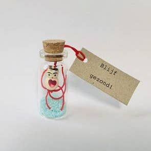 Sidedish Cards - Wholesale Gag Gift/Novelty Gift - Lucky Bottle Stay Healthy