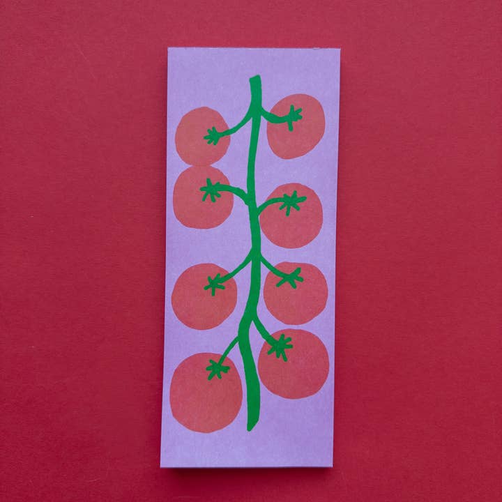 On The Vine Tomato Memo Pad - Grocery List Notepad for wholesale by Mel Andrel